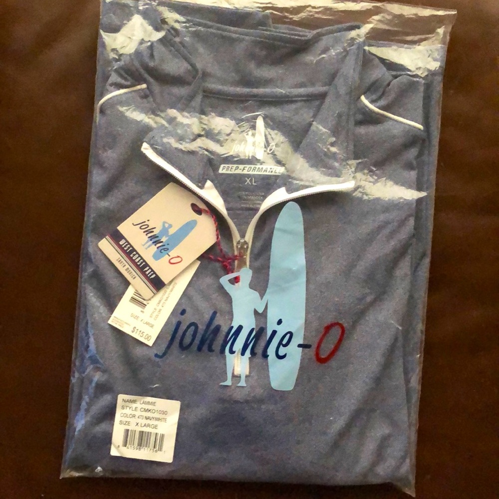 Brand New Jonnie-O 1/4 Zip Athletic Pullover